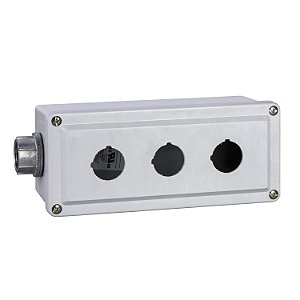 Botoeira Plastica Vazia 30Mm 3 Furos 9001SKY3 APC