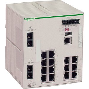 Switch Gerenciavel Connexium 14P Tx 2P Fx Monomodo TCSESM163F2CS0 SCHNEIDER
