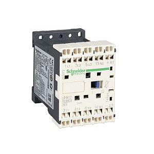 Contator Tripolar Tesys K 6A 1Nf Mola 24Vcc-Bc LP4K06013BW3 APC