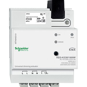 Modulo Dimmer Universal Knx Reg-K/2X230/1000W MTN649310 SCHNEIDER