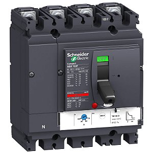 Disjuntor Nsx100F Tm40D 4P4D LV429654 SCHNEIDER