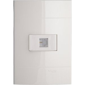 Conjunto Tomada Rj11 2 Fios Pl/Br PRM044101 SCHNEIDER