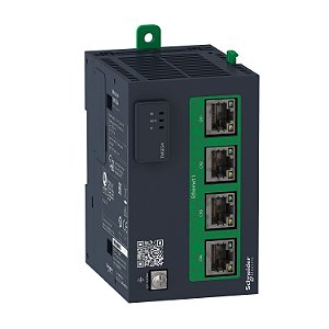 Módulo De Comunicação Para O Clp M262 - Ethernet/Ip - 4 Conectores Rj45 TMSES4 APC