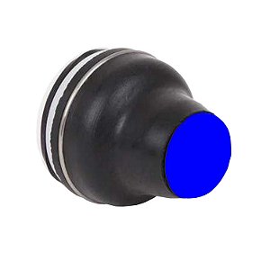 Cabecote 22Mm Plastico Normal A Impulsao Azul Xacb XACB9216 APC
