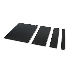 Kit De Painéis De Isolamento Pretos Para Gerenciamento De Circulação De Ar (1 U, 2 U, 4 U, 8 U) AR8101BLK SCHNEIDER