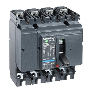 Circuit Breaker Basic Frame, Compact Nsx100L, 150 Ka At 415 Vac 50/60 Hz, 100 A, Without Trip Unit, 4 Poles LV429010 SCHNEIDER