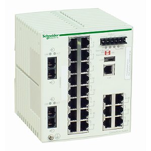 Switch Gerenciavel Connexium 22Portas Tx2Portas Fxmultim TCSESM243F2CU0 SCHNEIDER
