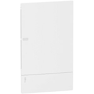 Tampa Branca Porta Opaca Para Quadro De Distribuicao Mini Pragma 3 Filas 36 Mod MIP30312 SCHNEIDER