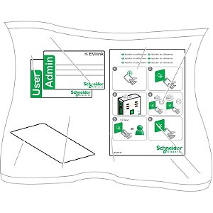 Kit De Cartões Rfid - 10 Unidades EVP1BNS SCHNEIDER