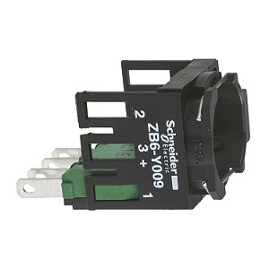 Corpo Para Botao E Comutador 16Mm Plastico Aliment Direta 250V 2Nf ZB6Z4B SCHNEIDER