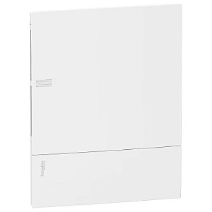 Tampa Branca Porta Opaca Para Quadro De Distribuicao Mini Pragma 2 Filas 24 Mod MIP30212 APC