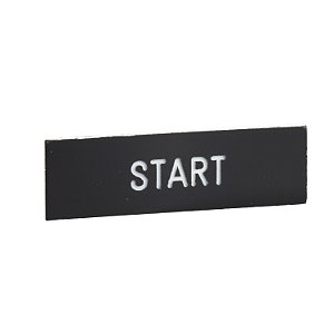 Etiqueta 8X27Mm Preto Vermelho Start ZBY02303 SCHNEIDER