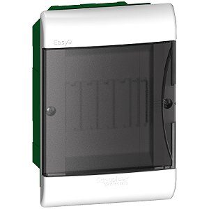 Easy9 - Plastic Enclosure - 5 Modules - Flush - With Smoked Door EZ9E3405 APC