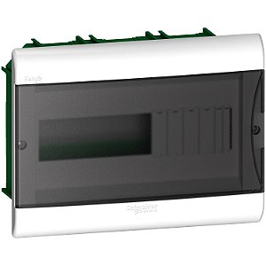 Easy9 - Plastic Enclosure - 12 Modules - Flush - With Smoked Door EZ9E3412 APC