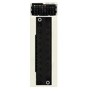 Modulo X80 - 16 Saidas Digitais - 24Vcc - Pnp-Conect Borne-Hg BMXDDO1602H SCHNEIDER