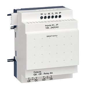 Modulo De Expansão Para Zelio Logic Sr3 - 6 Entradas/4 Saídas Digitais - 100/240 Vac SR3XT101FU APC
