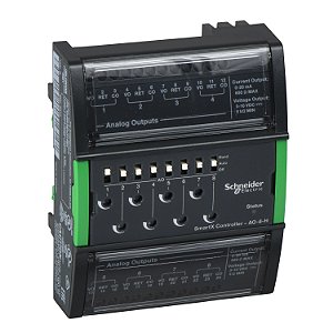 Módulo De Expansão Smartx Ao-8-H - 8 Saídas Analógicas (0-10Vdc Ou 0-20Ma) - Interruptores De Controle Manual SXWAO8HXX10001 SCHNEIDER