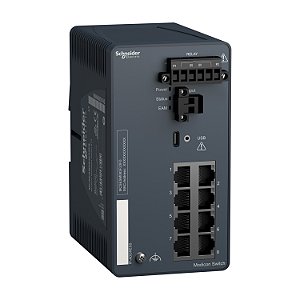 Modicon Managed Switch - 8 Ports For Copper MCSESM083F23F0 SCHNEIDER