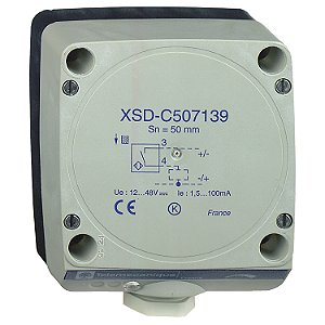 Sensor Indutivo Retangular Cc No XSDC407138 SCHNEIDER