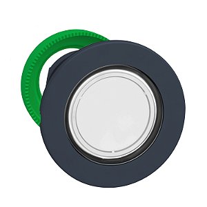 Flush Mounted White Pilot Light Head For Integral Led ZB5FV013 SCHNEIDER