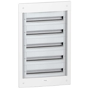 Quadro De Distribuicao Pragma Embutir 5 Filas 120 Modulos PRA25524 SCHNEIDER