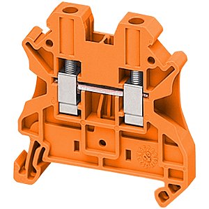 Conector Parafuso 4Mm2 2 Pontos Laranja NSYTRV42AR SCHNEIDER
