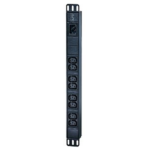 Easy Pdu, Basic, 1U, 16A, 230V, (8)C13 EPDU1016B SCHNEIDER