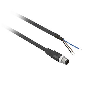 Cabo Com Conector M8 Reto 3 Pinos 2M Macho XZCP2737L2 SCHNEIDER