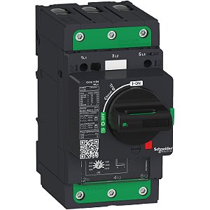 Motor Circuit Breaker, Tesys Gv4, 3P, 115 A, Icu 25 Ka, Magnetic, Everlink Terminals GV4L115B SCHNEIDER