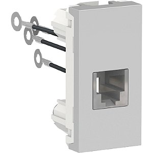 Modulo Tomada Rj11 (4 Fios) 1M Al S70549174 SCHNEIDER