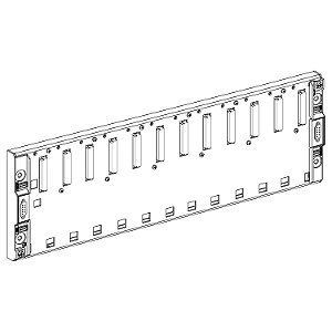 Rack Premium Extensao De 12 Slots Conf Coated TSXRKY12EXC SCHNEIDER