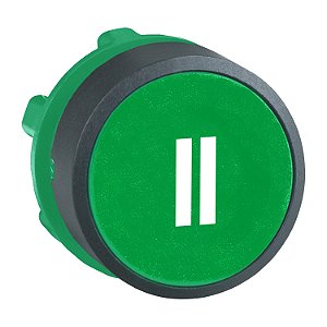 Cabeçote Para Botão Ø22Mm Plástico, Faceado, Retorno Por Mola, Verde, "Ii" ZB5AA336 SCHNEIDER