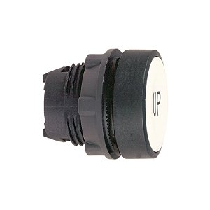 Cabeçote Para Botão Ø22Mm Plástico, Faceado, Retorno Por Mola, Branco, "Up" ZB5AA343 SCHNEIDER