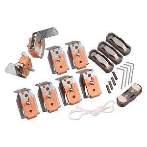 Jogo De Contatos Para 4 Polos Para F5 LA5F500804 SCHNEIDER