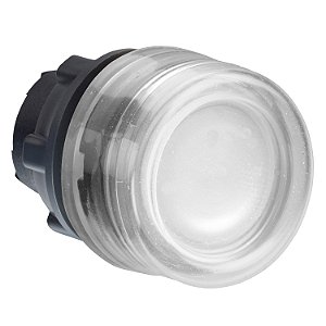 Cabeçote Para Botão Luminoso Modular Ø22Mm Plástico, Com Capa, Para Led Integral, Branco ZB5AW513 SCHNEIDER