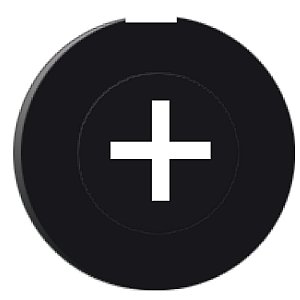 Capsula Com Marcacao Para Botao 16Mm Plastico Redondo Pret ZB6YA214 SCHNEIDER