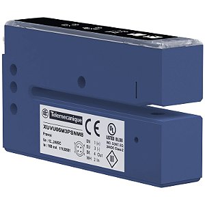 Sensor Ultrasonico Forquilha Abertura De 3Mm Npn Conector XUVU06M3NSNM8 SCHNEIDER