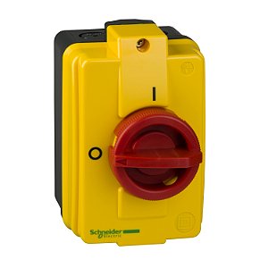 Interruptor Seccionador Vario Em Cofre Ip55 20A Manopla Verm VCFN25GE SCHNEIDER