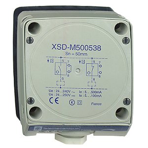 Sensor Indutivo Plastic Acomdc 60Mm XSDM600539 SCHNEIDER