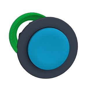 Flush Mounted Blue Projecting Pushbutton Head ZB5FL6 SCHNEIDER
