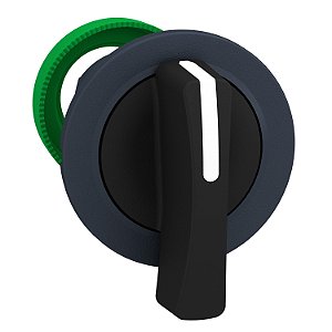 Flush Mounted Black Selector Switch Head Long Handle 2 Pos Return Right To Left ZB5FJ4 SCHNEIDER