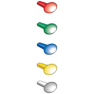 Jogo De Pinos De 6 Cores XVBC22 SCHNEIDER
