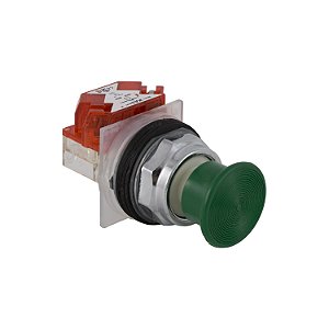Botao 30Mm Metalico A Impulsao Soco D35 1Nf Verde 9001KR24GH6 SCHNEIDER