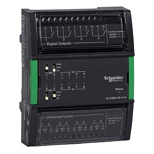 Módulo De Expansão Smartx Ui-8/Ao-V-4 - 8 Entradas Universais - 4 Saídas Analógicas (0-10Vdc) SXWUI8V4X10001 SCHNEIDER