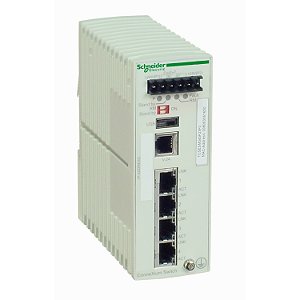 Switch Gerenciavel Connexium 4 Portas 10100 Basetx TCSESM043F23F0 SCHNEIDER