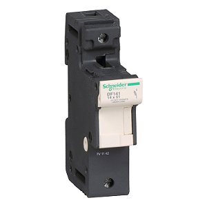 Porta Fusivel Sem Indicador 1P 50A 14X51 DF141 SCHNEIDER