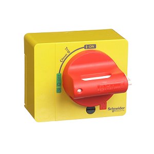 Direct Rotary Handle, Compact Nsxm, Red Handle On Yellow Front, Ip40 LV426931 SCHNEIDER