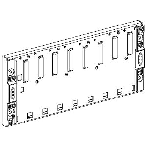 Rack Premium Extensao De 8 Slots Conf Coated TSXRKY8EXC SCHNEIDER