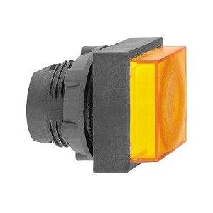 Cabeçote Para Botão Luminoso Modular Ø22Mm Plástico, Saliente, Quadrado, Para Led Integral, Amarelo ZB5CW153 SCHNEIDER
