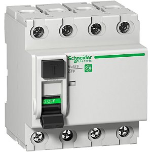 Multi 9 - Gfp - Rccb - 4P - 25A - Class A Si - 480Y/277 V - 26 Ma Instantaneous M9R81425 SCHNEIDER